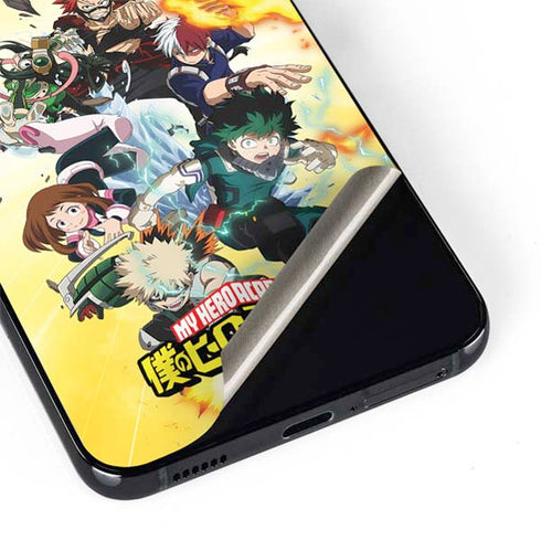 My Hero Academia Hero Team Season 4 Galaxy S22 Plus Skin